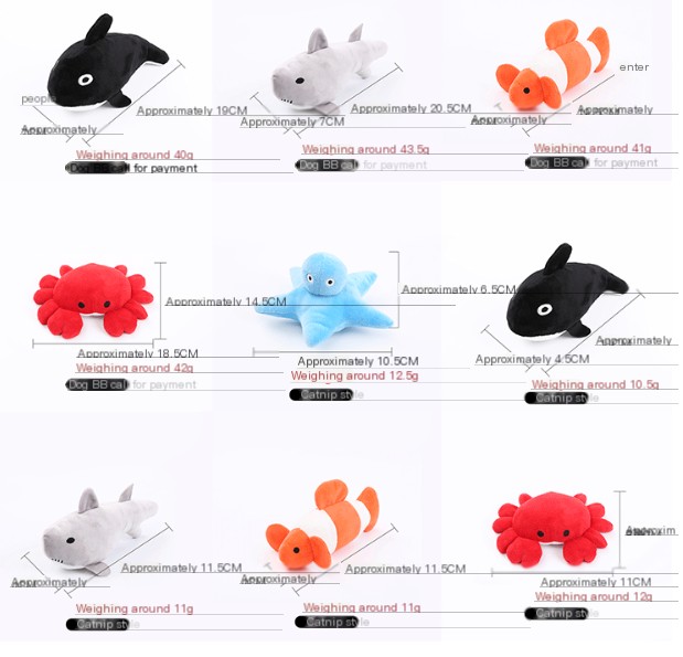 Ocean Series Cat Toys