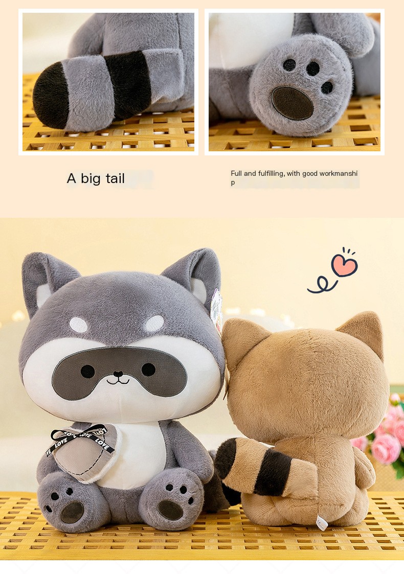 Plush Raccoon Toy 8