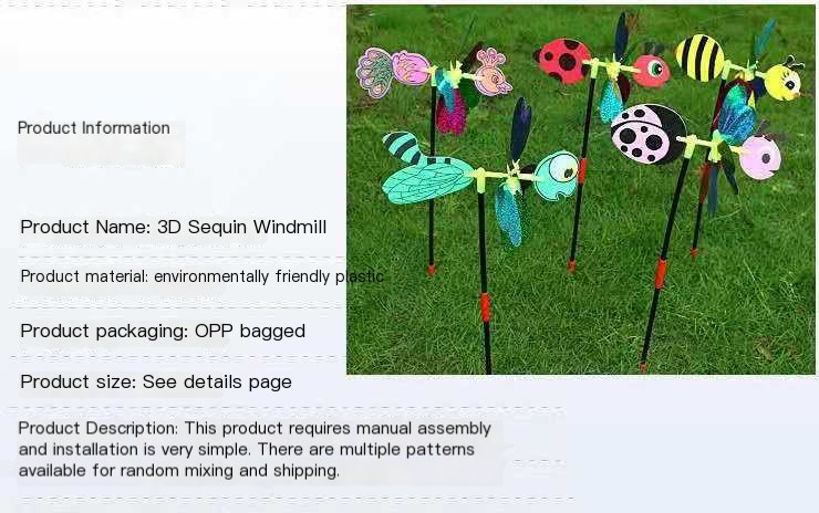 Colorful Windmill Toy