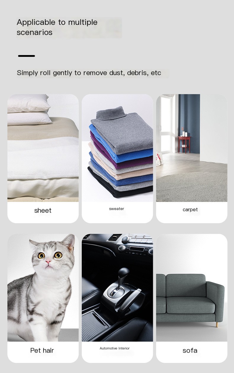 Lucky Cat Hair Sticker - Efficient Cleaning