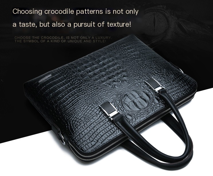 Crocodile Handbag Image 1