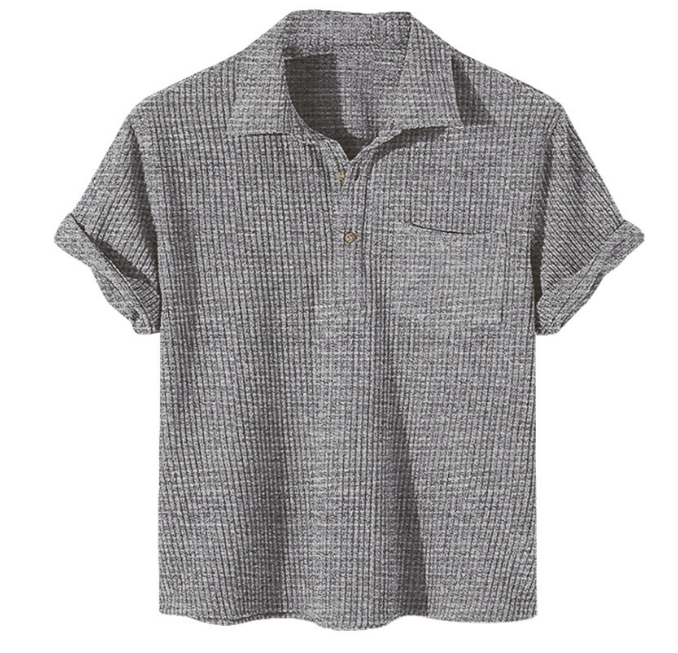 Waffle Polo Shirt Color Variation 4