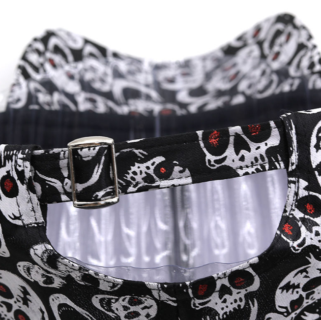 Gorra de béisbol con calavera 4