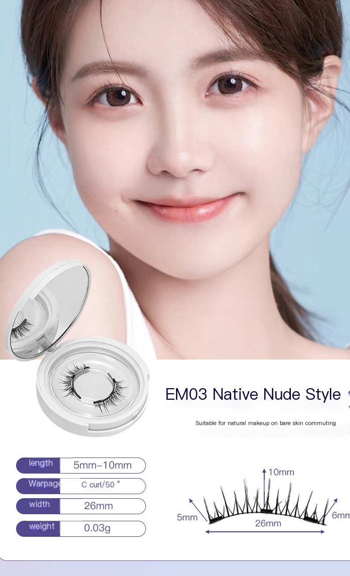 Easy Application Magnetic Eyelashes