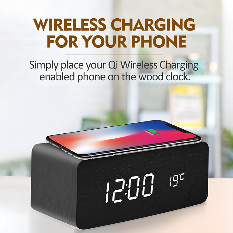 Multifunctional LED Digital Electronic Alarm Clock