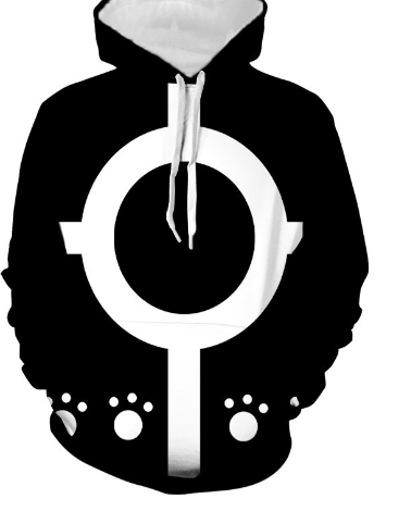 3D Printed Zipper Hoodie - 2