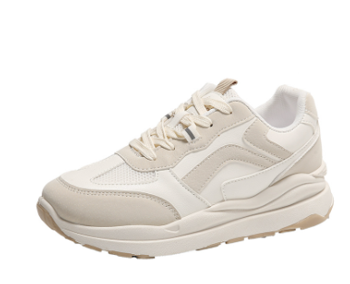 Classic Beige Sneakers Image 1