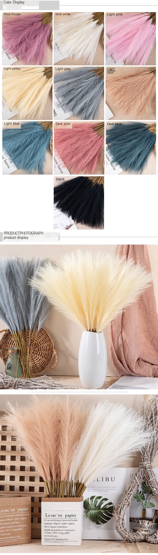Faux Pampas Reed Image 3