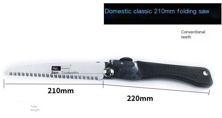 Folding Saw in Use