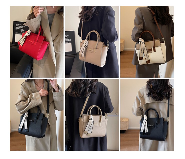 Color Block Wing Bag Image 4