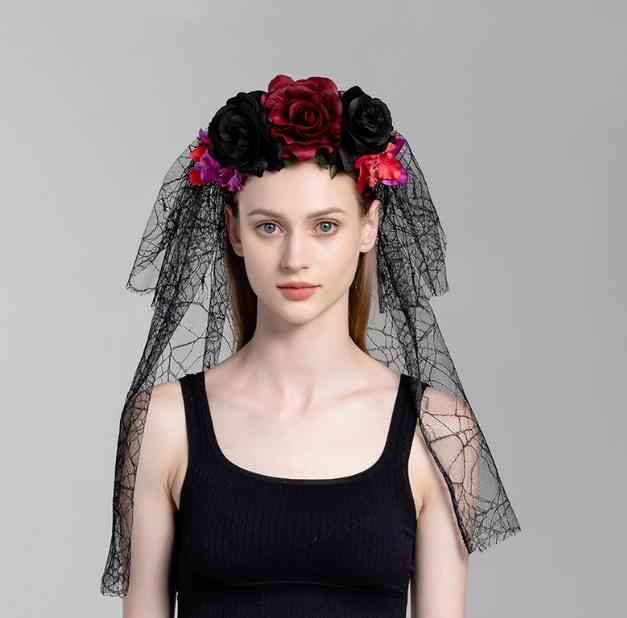 Artificial Flower Crown 7