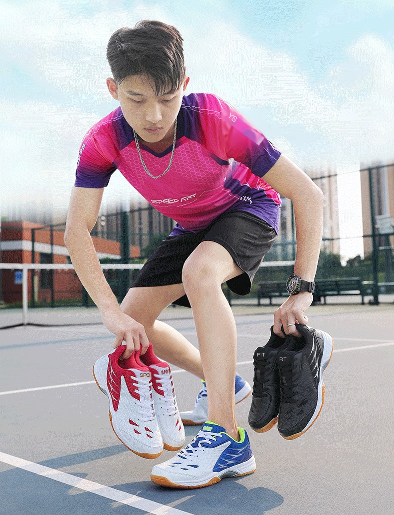 Table Tennis Shoes Cross-border Shopee Amazon Sports Training Large Size Men's Shoes 46 47 Size 48 Competition Feather