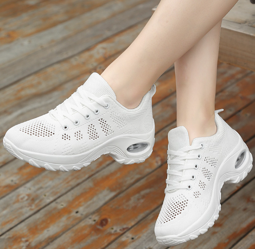 Hollow White Dance Shoes
