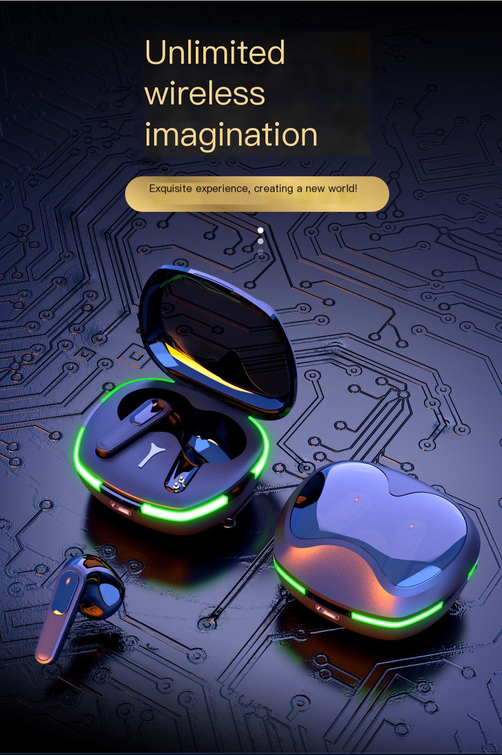 Wireless Bluetooth Earbuds