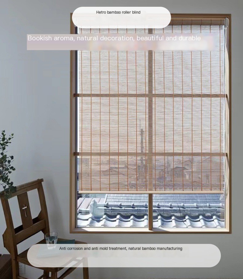 Bamboo Roller Blinds Image 1