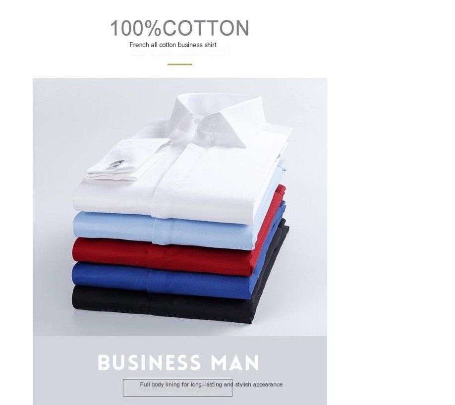 Luxury Cotton Tuxedo Shirt