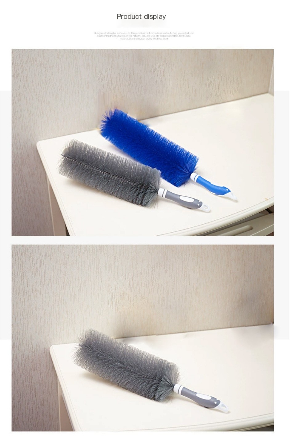 Cleaning Brush in Use