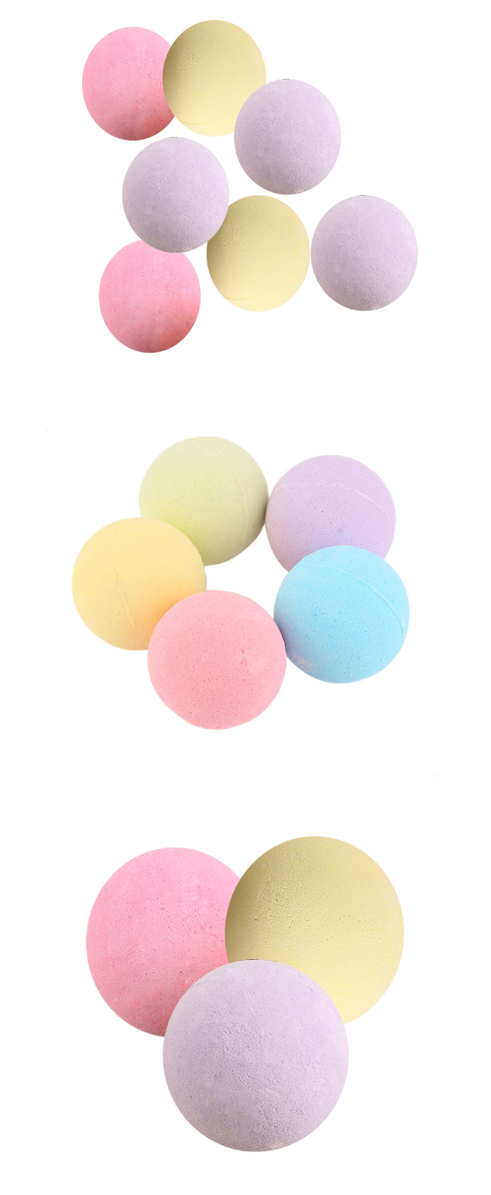 Bath Salt Balls in Action