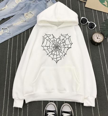 Hooded pullover sweater image