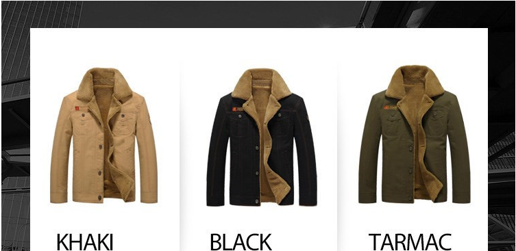 Military Jacket Front View