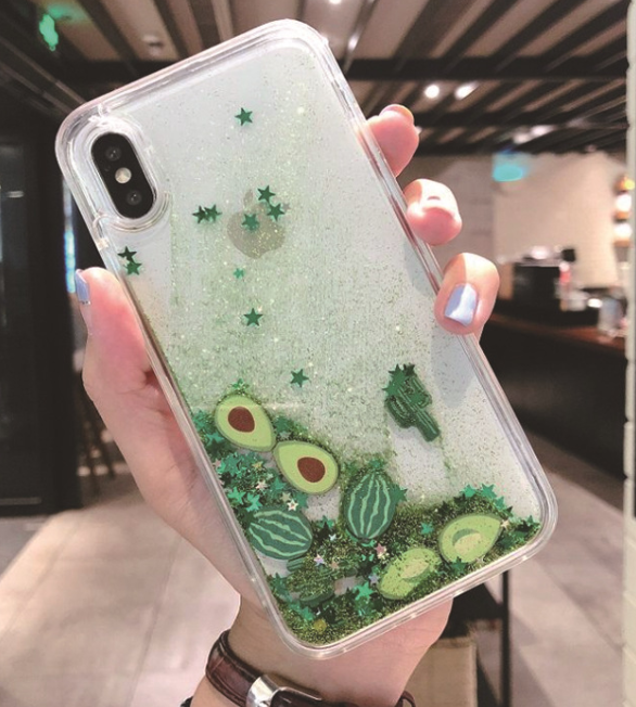 Cool Summer Avocado Phone Case Image 2
