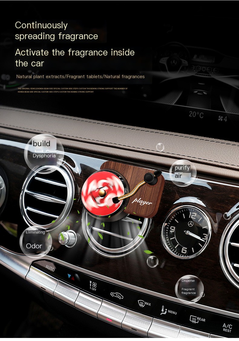 Car Vintage Record Player 4