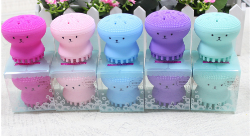 Silicone Octopus Facial Cleansing Brush