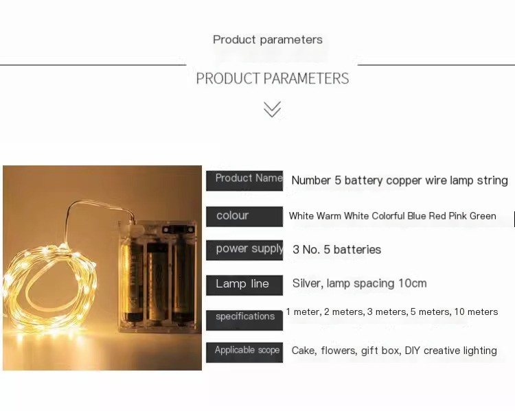 LED Copper Wire Lights 2