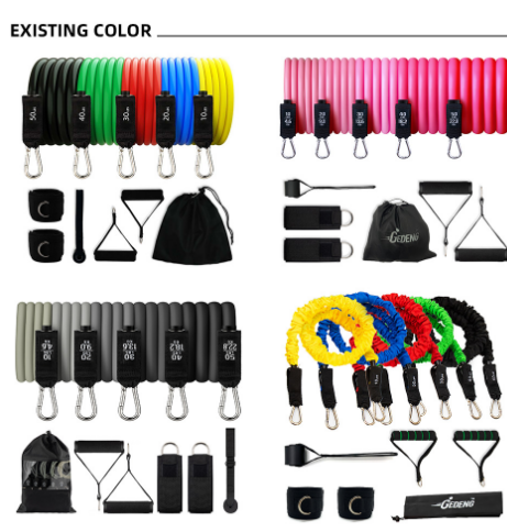 Resistance Bands in Use