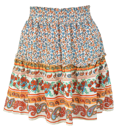 Printed Half Skirt Image 4