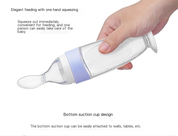 Silicone Baby Food Bottle 9