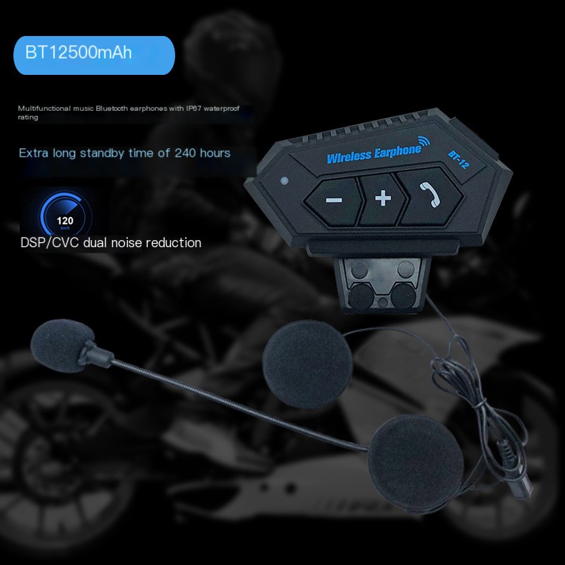 Helmet Bluetooth Headset Image 1