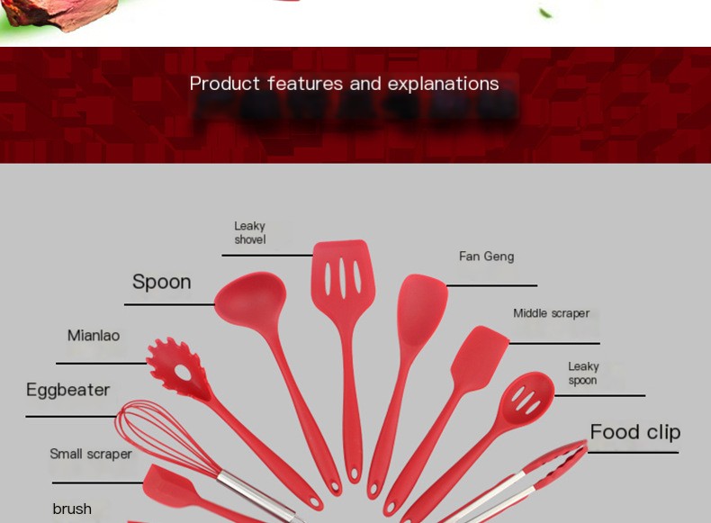 Kitchen Utensil Set Image 3
