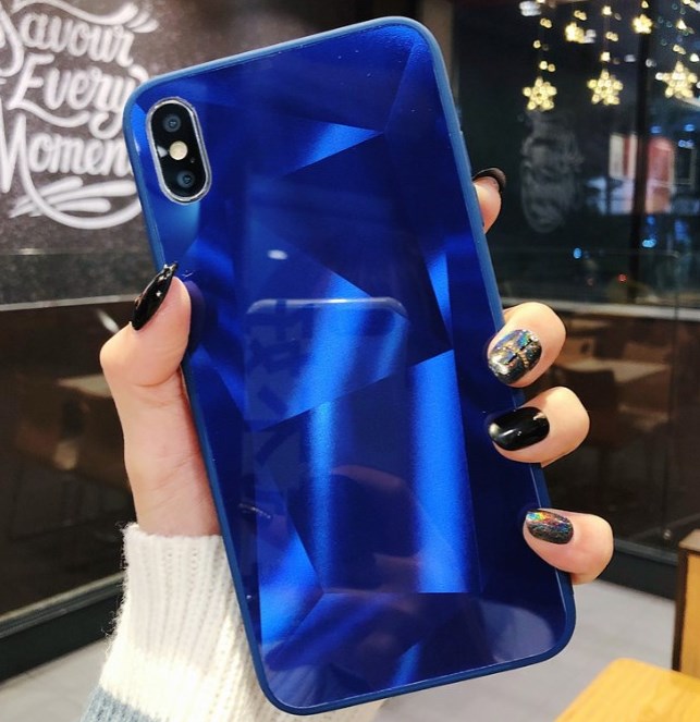 3D Diamond Mirror Phone Case