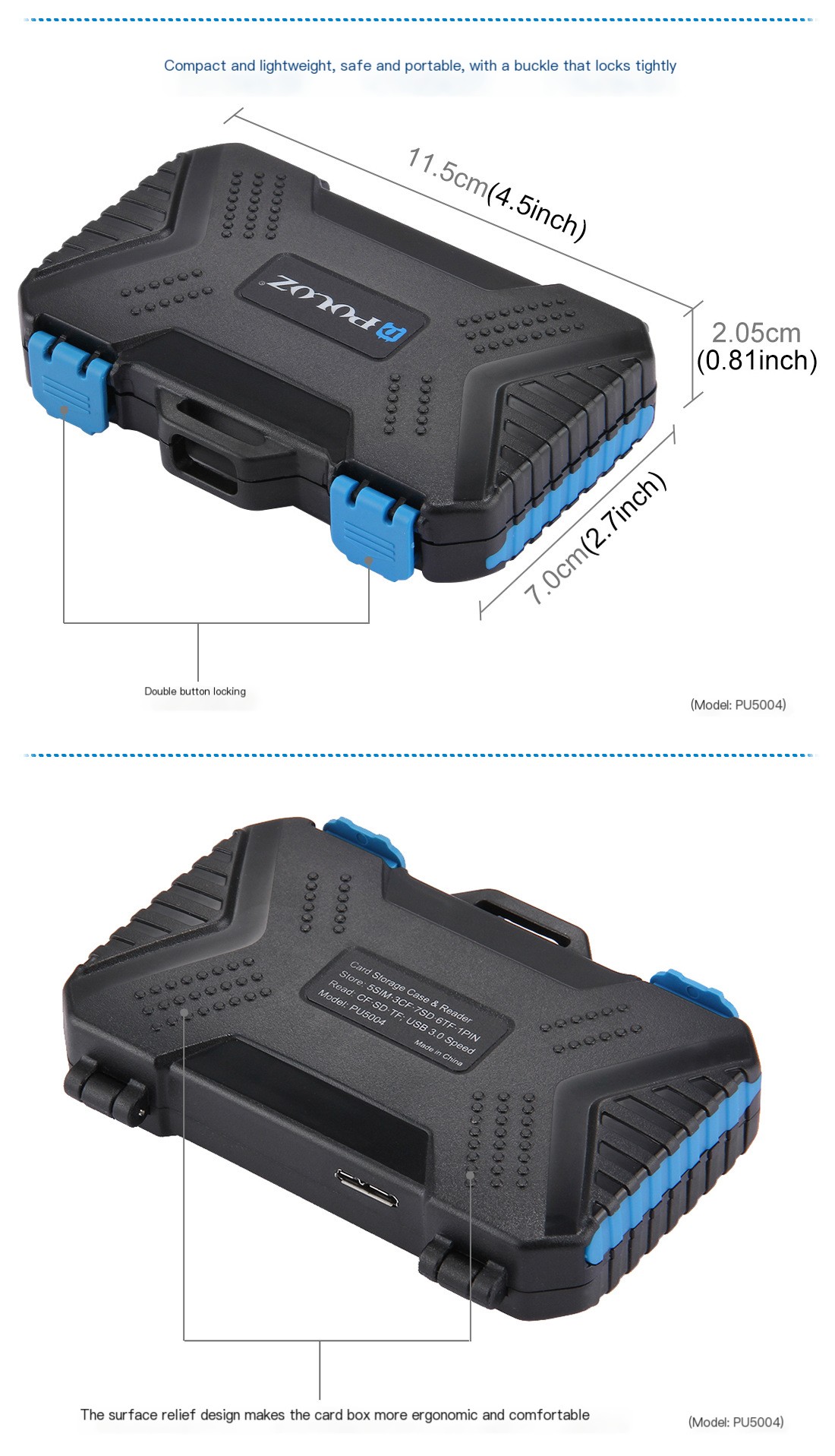 PULUZ Memory Card Storage Case - Colors