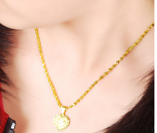 Heart Shaped Necklace Image 3