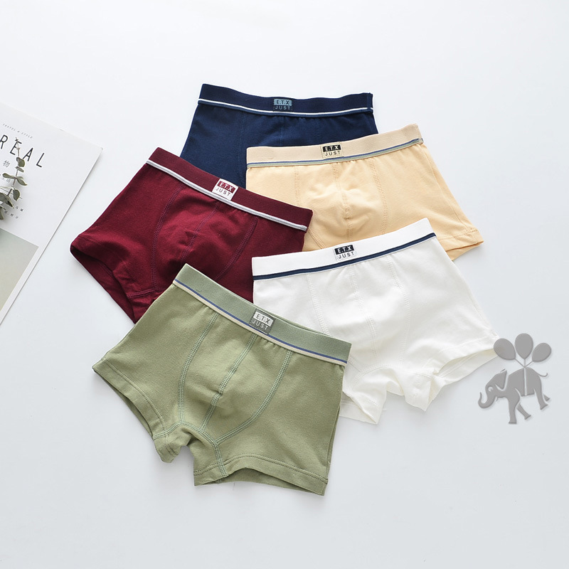 Five Pack Children's Cotton Underwear Breathable image
