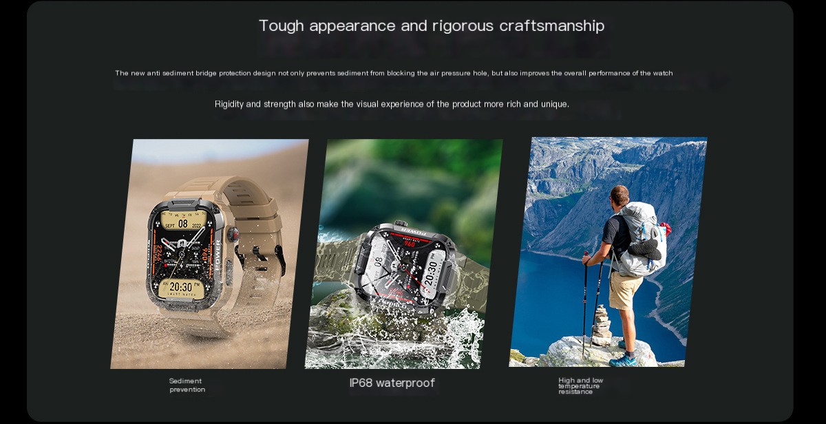 Waterproof Smart Watch - Swimming Ready