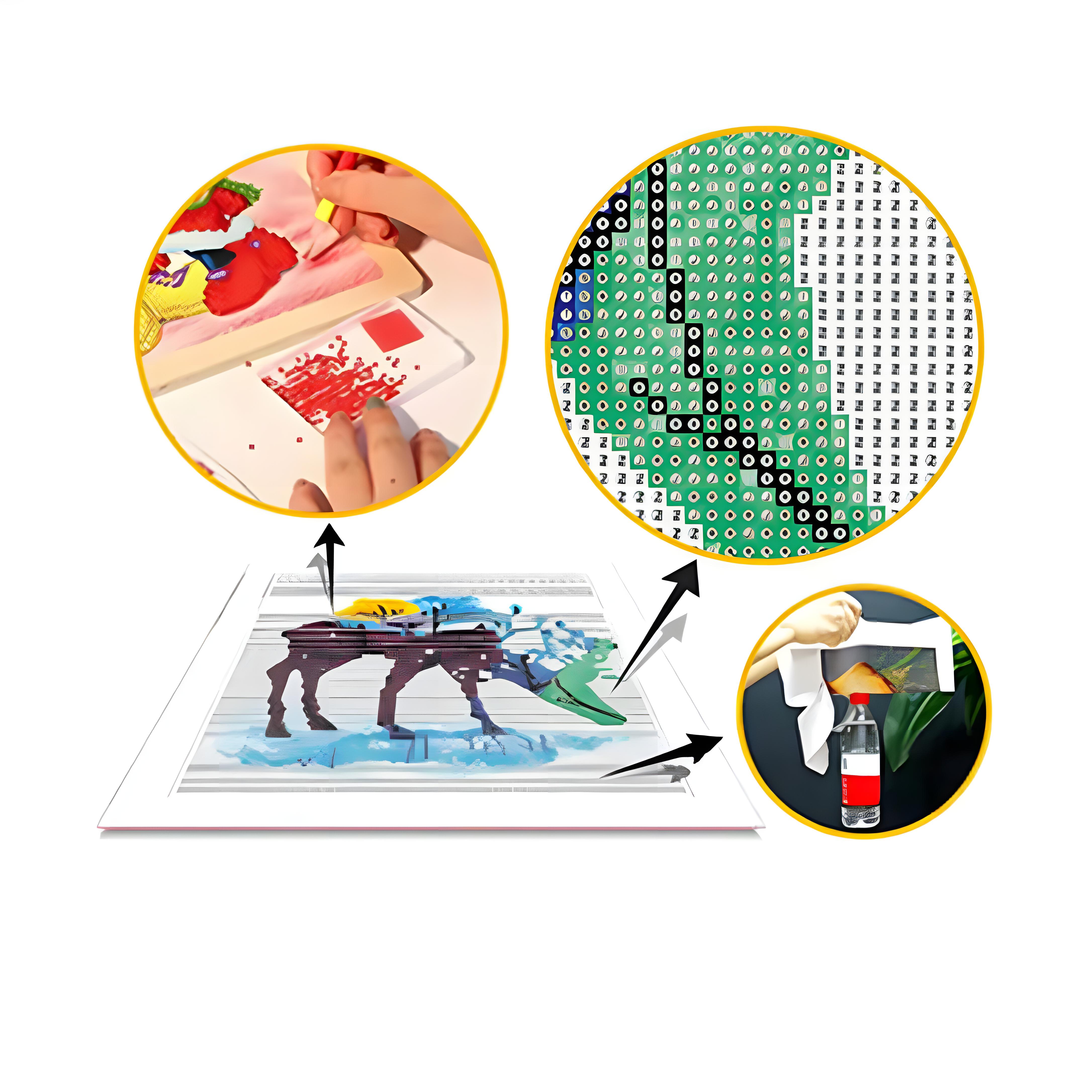 5D Sunset Jumping Dolphins