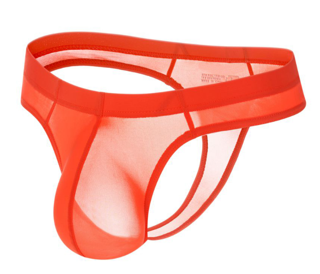 Men's One Piece Ice Silk Underwear Image 11