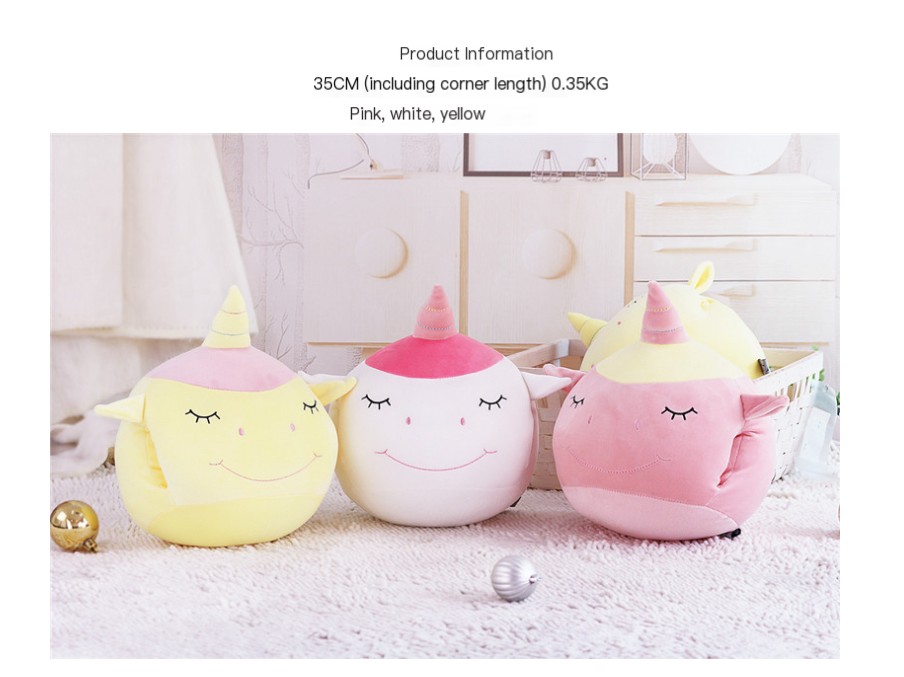 Unicorn Plush Pillow