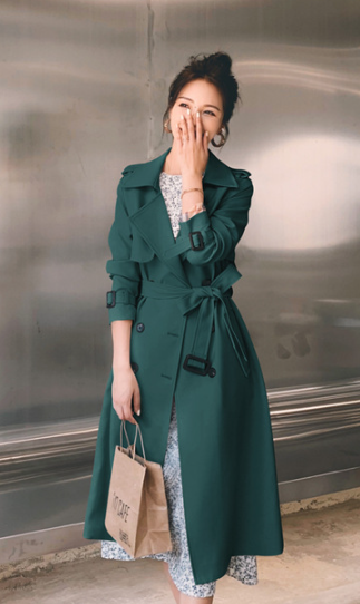 Fashion New Big Lapel Windbreaker - Image 3