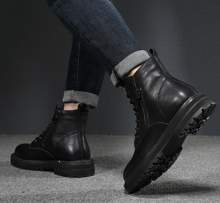 Men's Casual Leather Boots