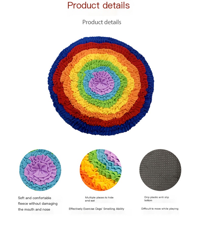 Rainbow Snuffle Mat Image 4