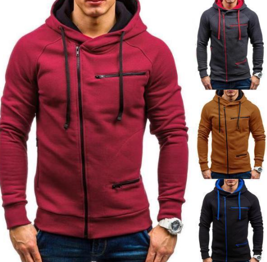 Men's Jacquard Hoodie Image 6