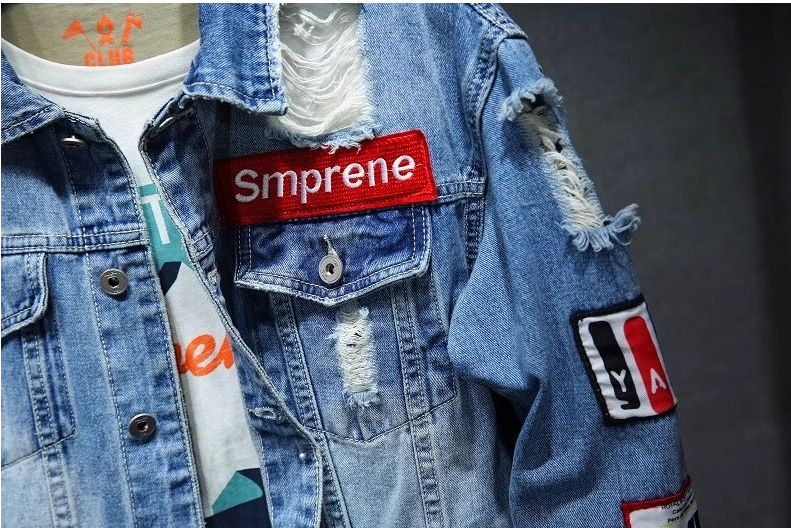 Embroidered Denim Jacket 3