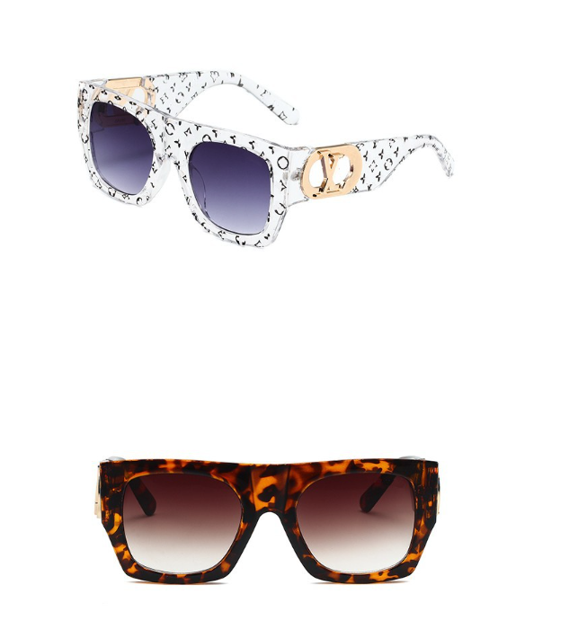 Sonnenbrille Modell 3032 - Leopard Print