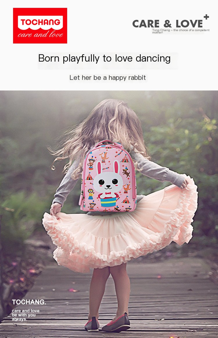 Pink backpack