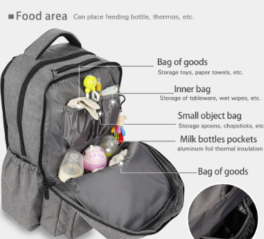 Double-Shoulder Mommy Bag Image 1