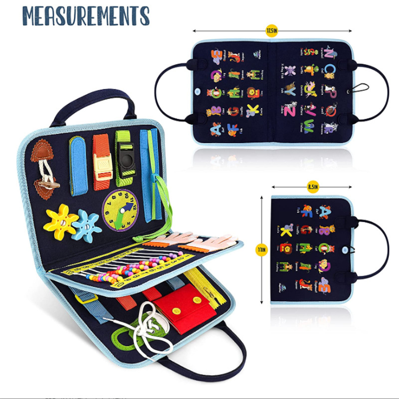 Montessori Busy Board Elephant Style